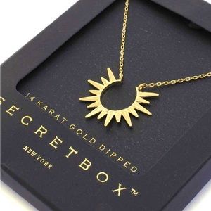 Sun Charm Necklace